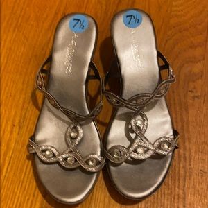 Silver Sandals